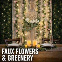Faux Flowers & Greenery Party Supplies Canada